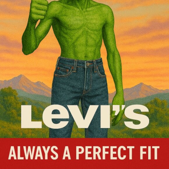 Levi's 559 Straight Leg Jeans Size 34x30 - Picture 5 of 5